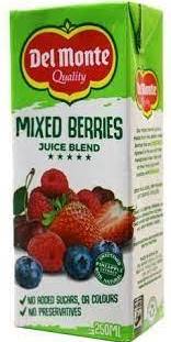 DELM MIXED BERRY 250MLX24