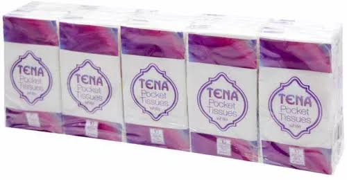 TENA POCKET TISSUE 3LPY(12)
