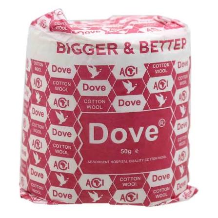 DOVE COTTON 50GX120