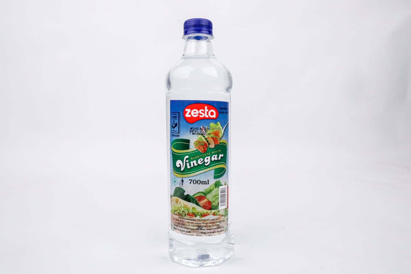 ZESTA WHTE VINEGAR 12X700ML