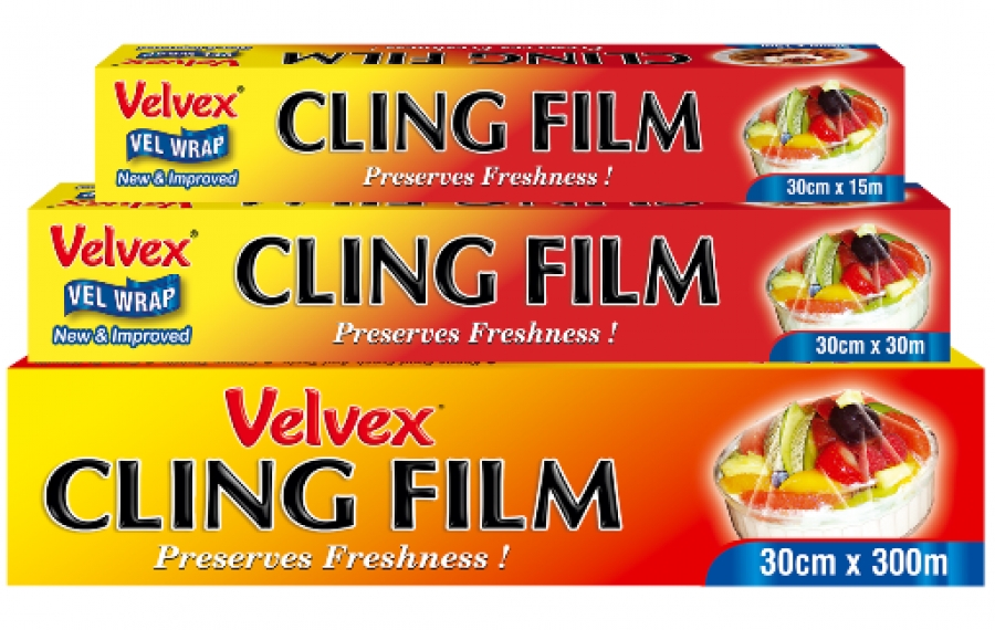 VELVEX CLINGFLM 30CMX15MX24PC