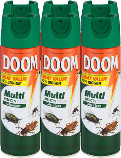 DOOM ODOURLE 12X400ML P/D