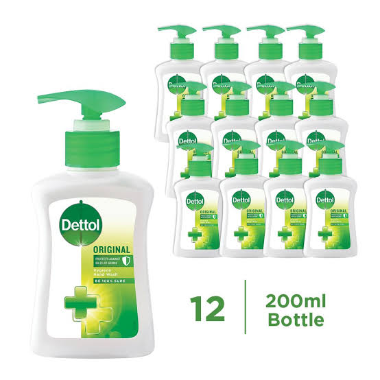 DETTOL H/WAS 12X200ML ASTD