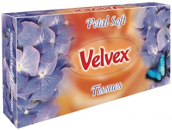 VELVEX 80X48'S FACIAL TISSUE PETAL SOFT