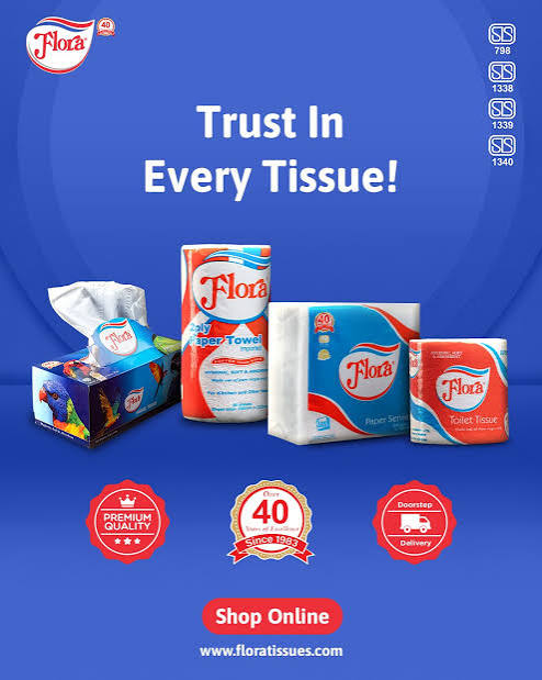 FLORA WTE T/P 40'S offer