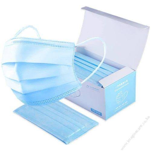 FACE MASK 3PLY 50PCS