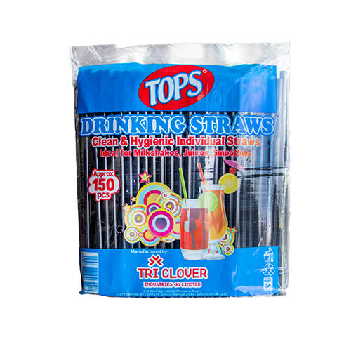 TOPS DRINK STRAWS X24PKTX200PC