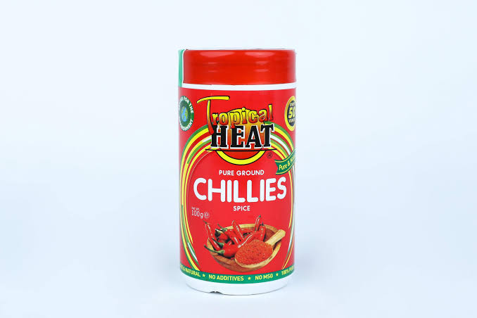 TRO HEAT CHILLIES GROUND 6X100G JARS