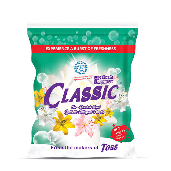 Classic Detergent 1kgx6 Blue Satch 6PCS BANDED