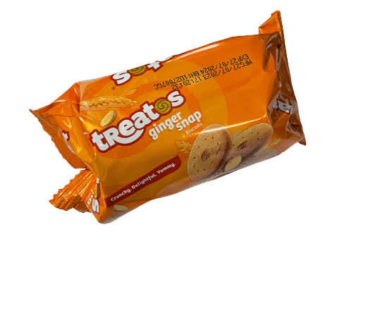 TREATOS GINGER SNAP 80GM X 36
