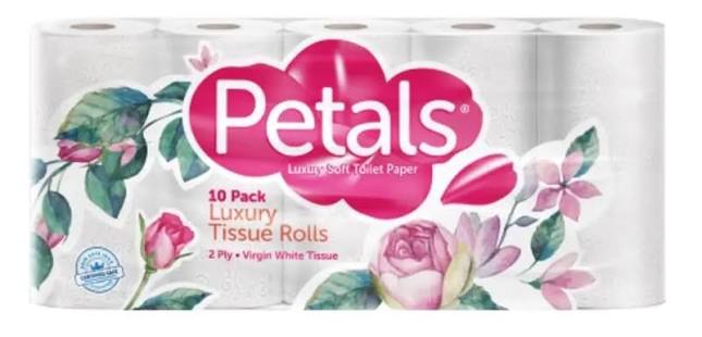 PETALS TISSUE WHITE 10 X 4WRAPPED 150SHEET