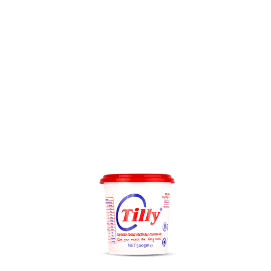 Tilly Fat 24x250gm Plastic Tub