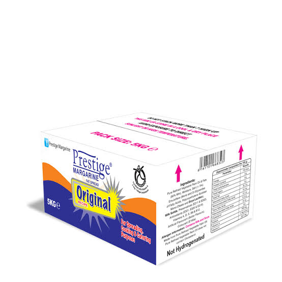 Prestige Margarine 5kg Carton