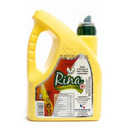 Rina Vegetable Oil 12x1lit Plastic Jerican OFFER