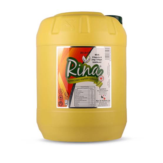Rina Vegetable Oil 20lit Round Jerican OFFER
