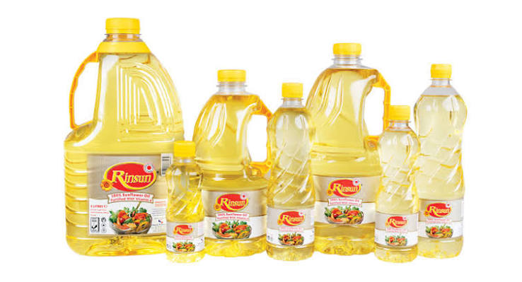 Rinsun Sunflower Oil 12x500ml PET