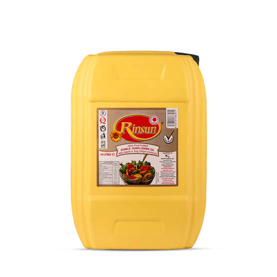 Rinsun Sunflower Oil 10Lit Jerican