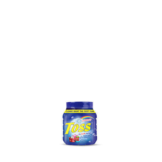 Toss Blue 12x500gm Plastic Container Large