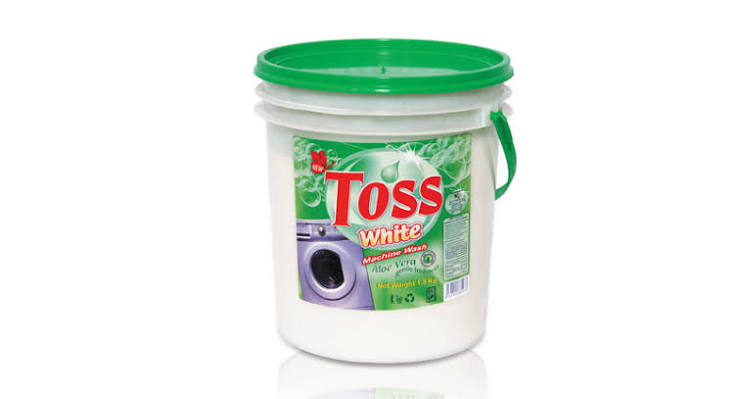 Toss Machine Wash 1.5kg Plastic Bucket