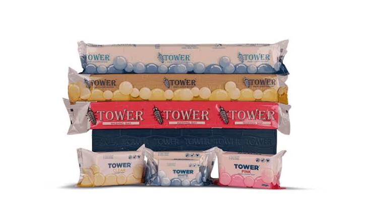 Tower White 200gX48 Tablet Soap
