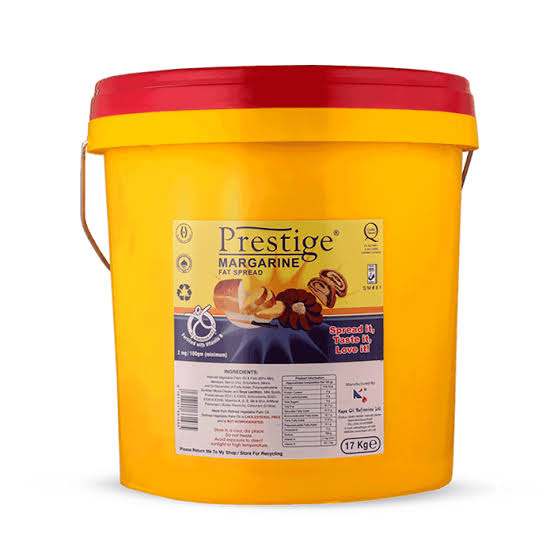 Prestige Vanila Margarine 12x1kg Plastic Bucket