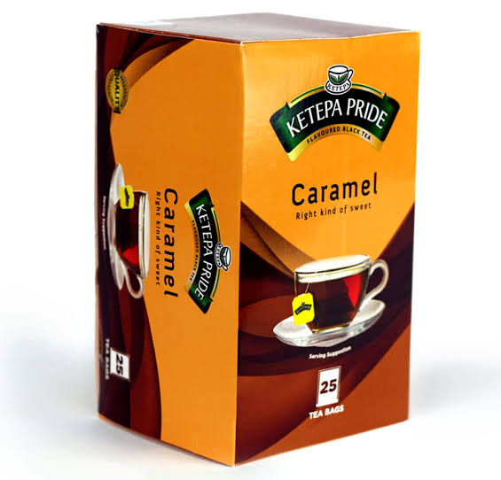 KETEPA CARAMEL 20X25X2G HANDY ENV TEA BAGS
