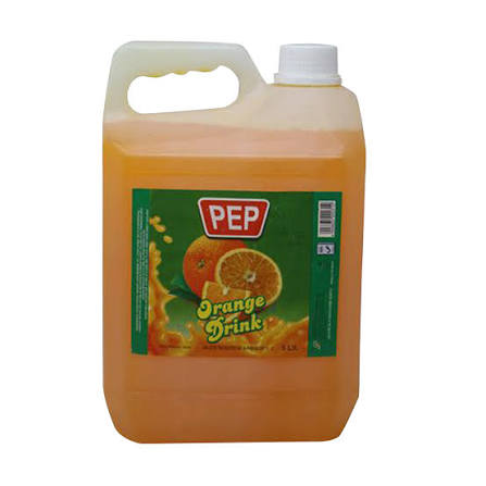 PEP ORANGE FLAVOURED DRINK 4X5L