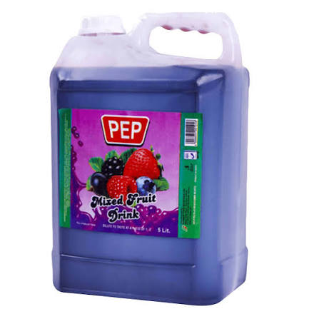 PEP MIXED FRUIT FLAVOURED DRINK 4X5L