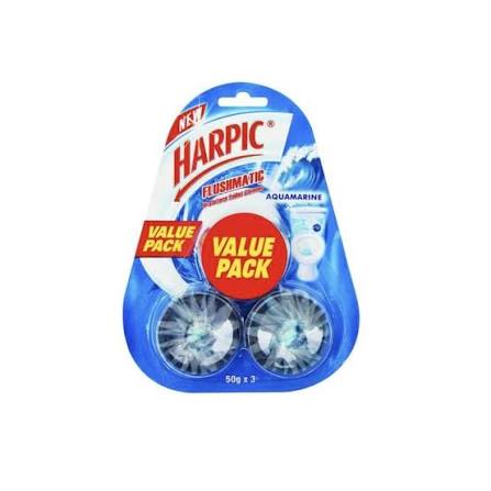 HARPIC BLUEMATIC TRIPPLE PACK 24 X150GM
