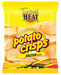 T-HEAT CRISPS SALTED 12 X 200GMS