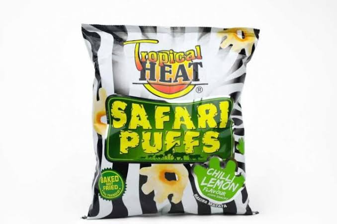T-HEAT SAFARI PUFFS CHILLI LEMON 48X12G