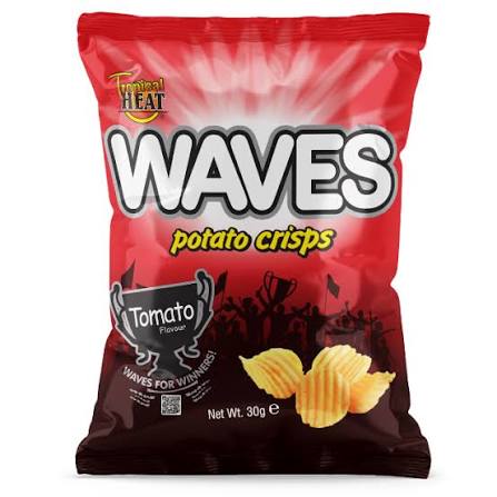 T-HEAT TOMATO WAVES CRISPS 30GX 36