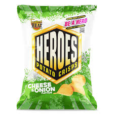 T-HEAT HEROES CHEES&ONION 40G X36