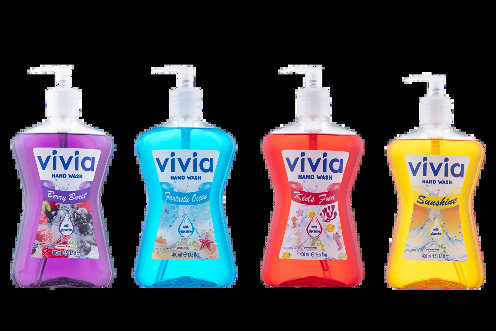 VIVIA ASS HANDWASH 12 X400ML(REFILLS)