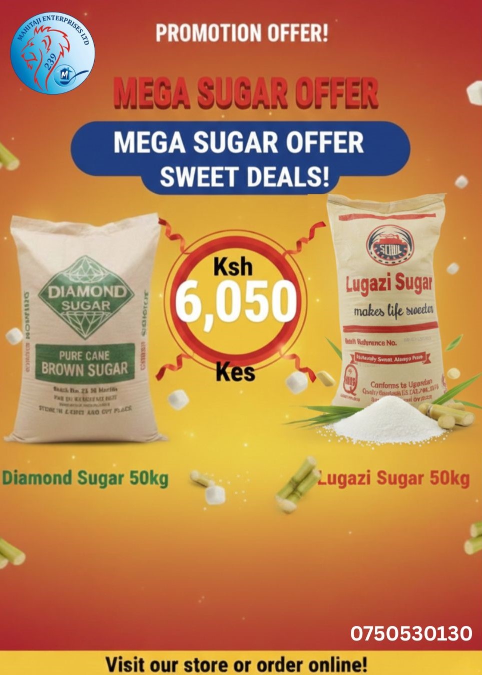 DIAMOND SUGAR 50KG