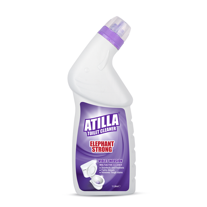ATILLA TOILET CLEANER 12X1LTR VIOLET INFUSION