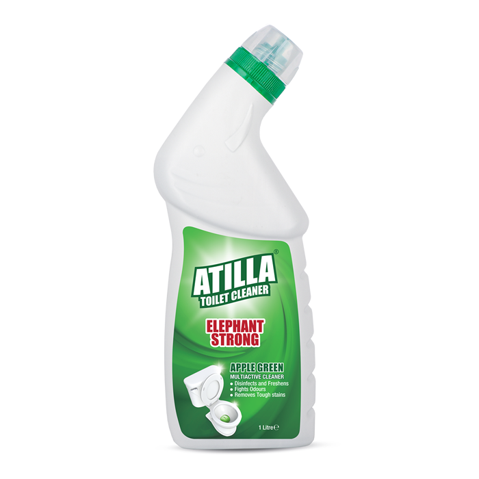 ATILLA TOILET CLEANER 12X1LTR APPLE GREEN (Carton)