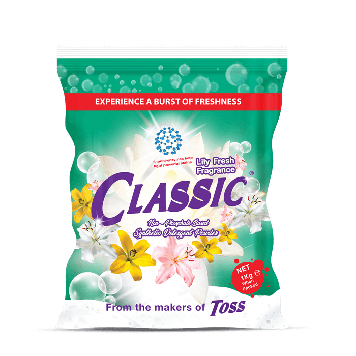 Classic Detergent 1kgx12 Satchets (Carton)