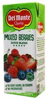 DELMONTE MIXED BERRY 250MLX24 (Carton)
