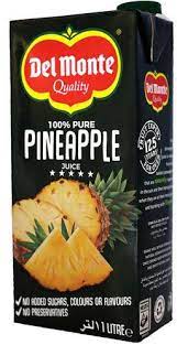 DELMONTE PURE PINEAPPLE 1LTX12 (Carton)