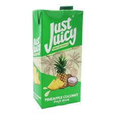 DELMONTE JUST JUICY 1LTX12 PINEAPPLE&COCONUT (Carton)