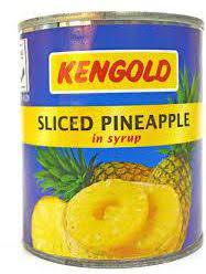 KENGOLD PINEAPPLE SLICES IN SYRUP 3.07KGX6 (Carton)