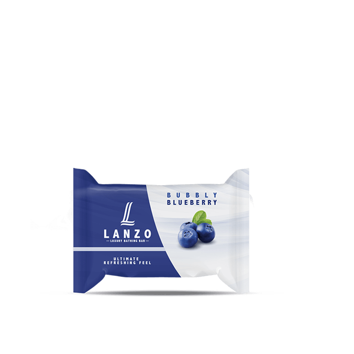 Lanzo 100GMX36 Bubbly Blueberry (Carton)