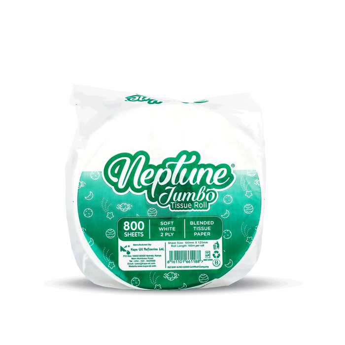 Jumbo Roll Neptune 12pc White (Bale)