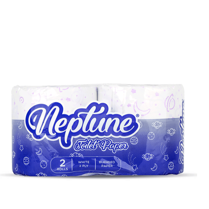 Neptune-Coloured 2Pack x20 Toilet Paper (Bale)