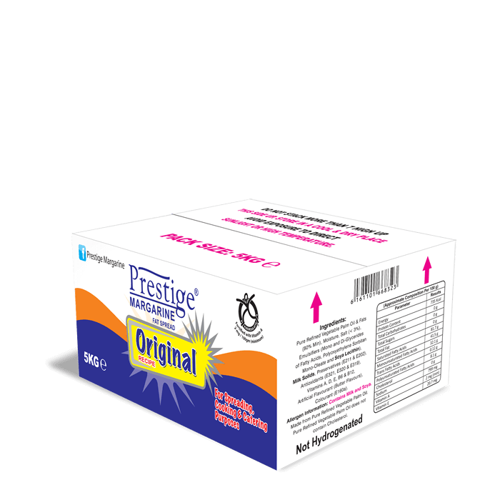Prestige Margarine 10kg Original Carton