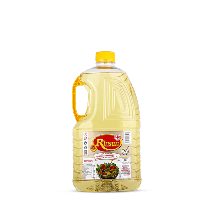 Rinsun Sunflower Oil 4x5Litres (Carton)