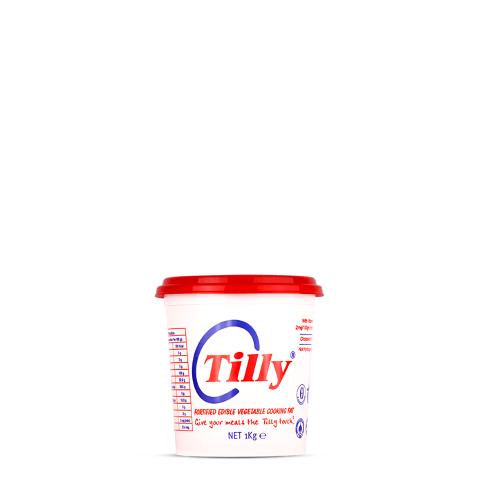 Tilly Fat 12x1kg Plastic Tub (Carton)