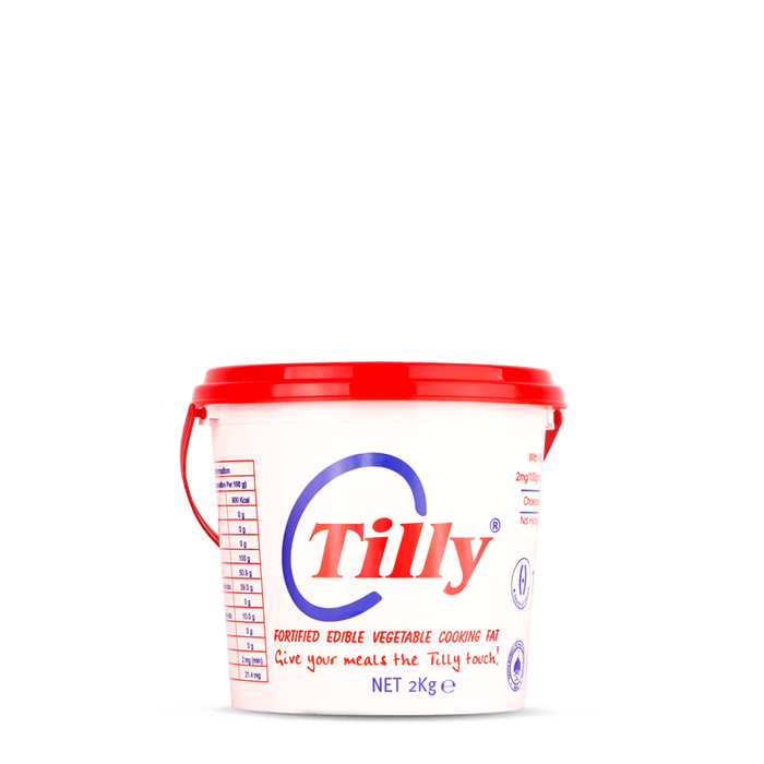 Tilly Fat 6x2kg Plastic Tub (Carton)