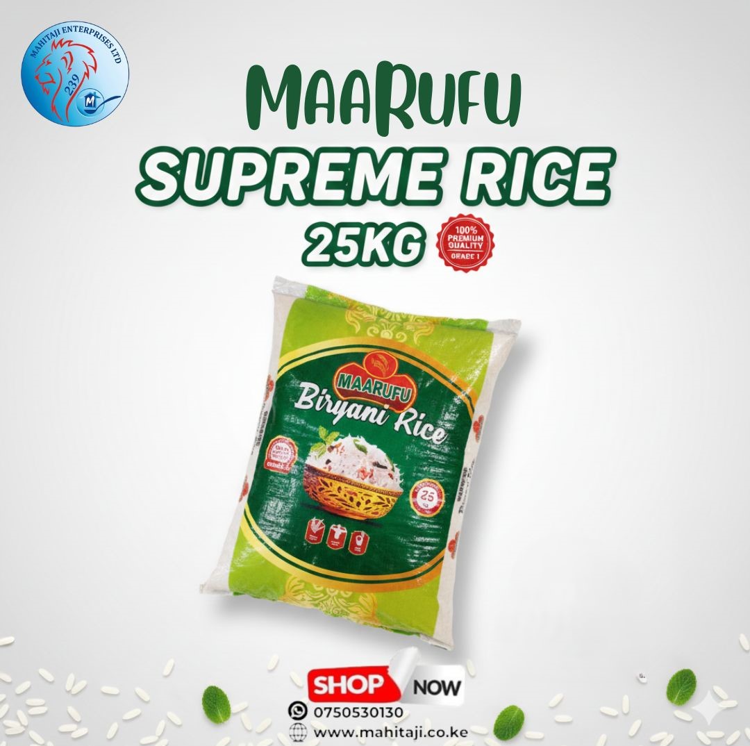 MAARUFU SUPREME RICE 25KG